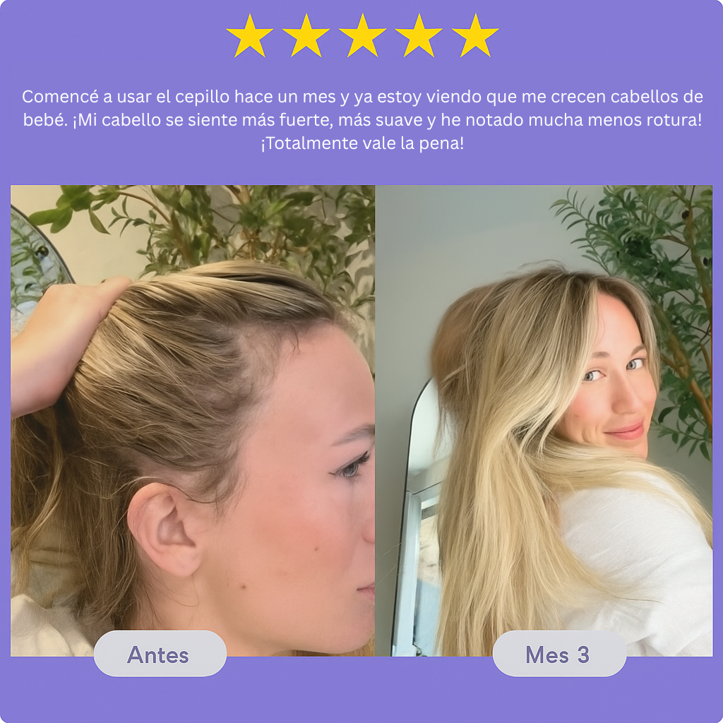 Cepillo Crecimiento De Cabello